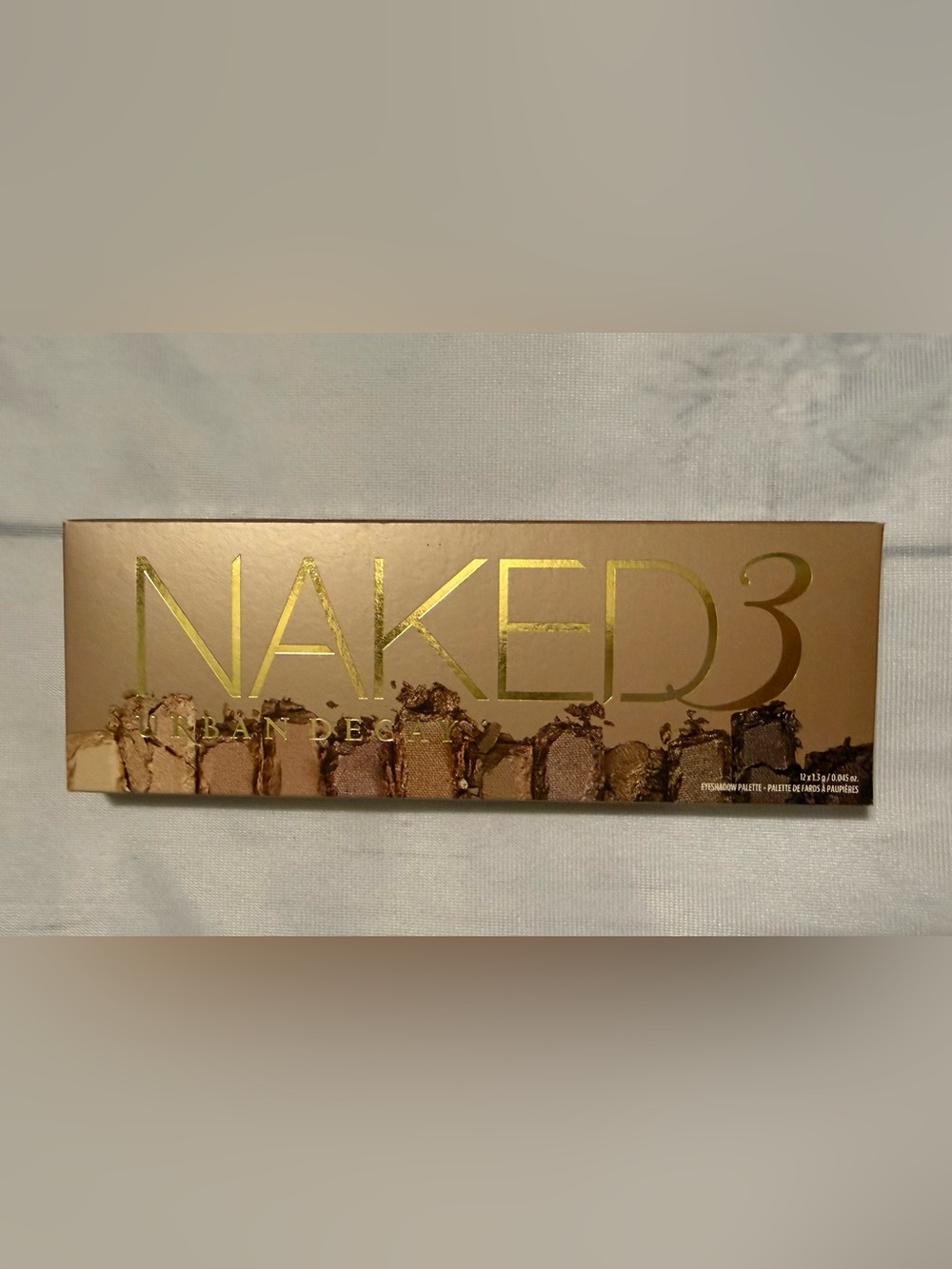 Urban Decay Naked 3 Eyeshadow Palette - Neutral Brown & Pink New